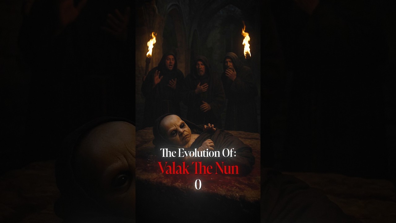 Evolution of Valak the nun#valak #thenun #nun #horrortok #halloween