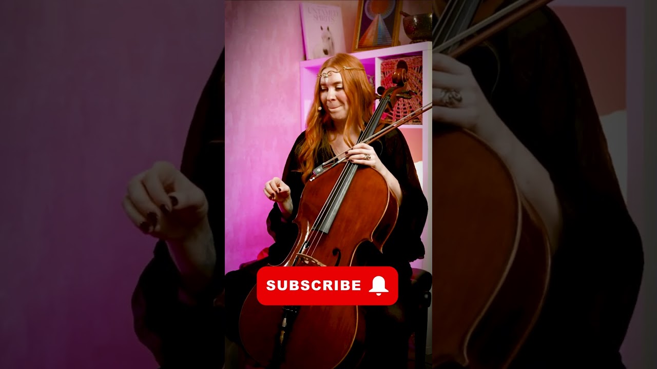 During the live stream a poem was written, here is the song #music #cello