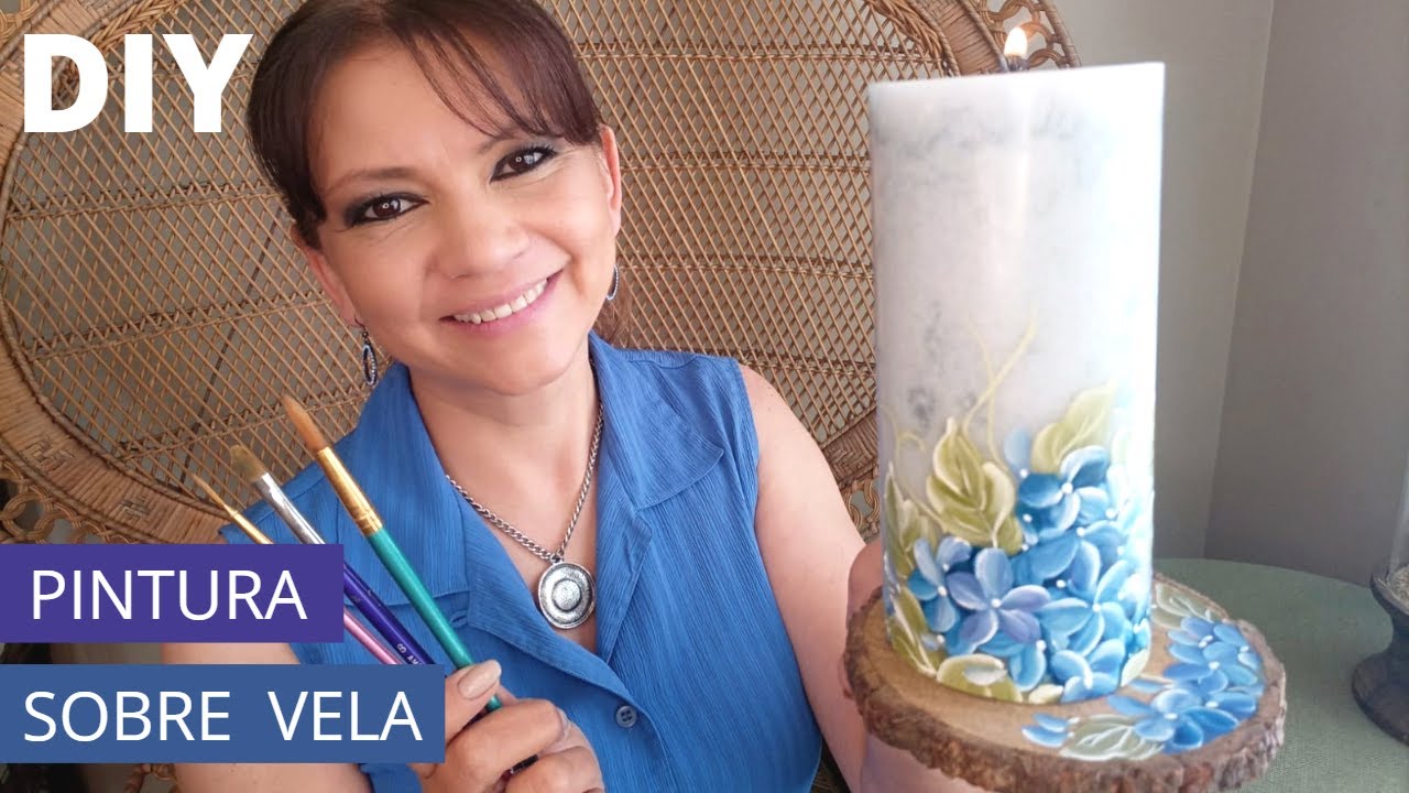 Como PINTAR VELAS paso a paso