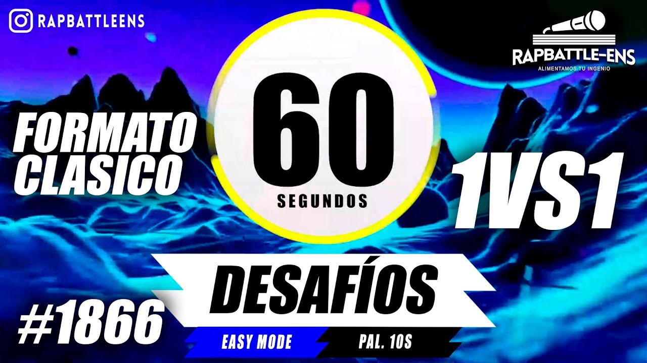 🎤 Formato FMS 1VS1 🔥 Base de Rap Para Improvisar Con Palabras | ENTRENAMIENTO FMS #1866