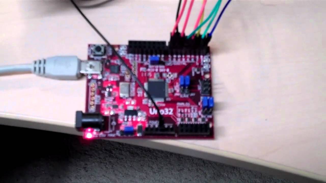 chipKIT UNO32 - AccelStepper, Big Easy Driver, 4 motors