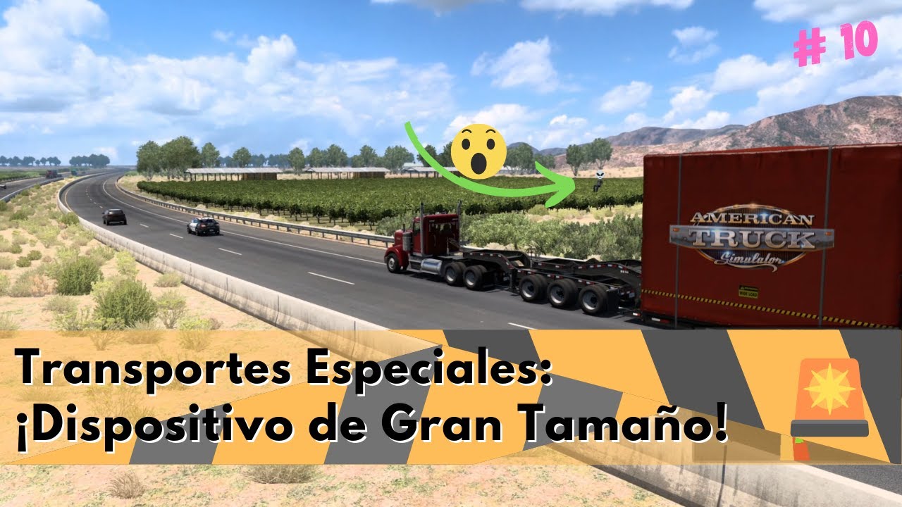 American Truck Simulator | Desde Cero | Transporte Especial ¡Dispositivo de Gran Tamaño!