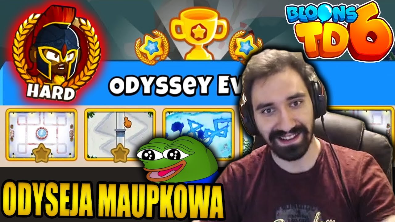 MOJA PIERWSZA ODYSEJA W MAUPECZKACH ZAJĘŁA MI PARĘ CHWIL *BLOONS TD 6*