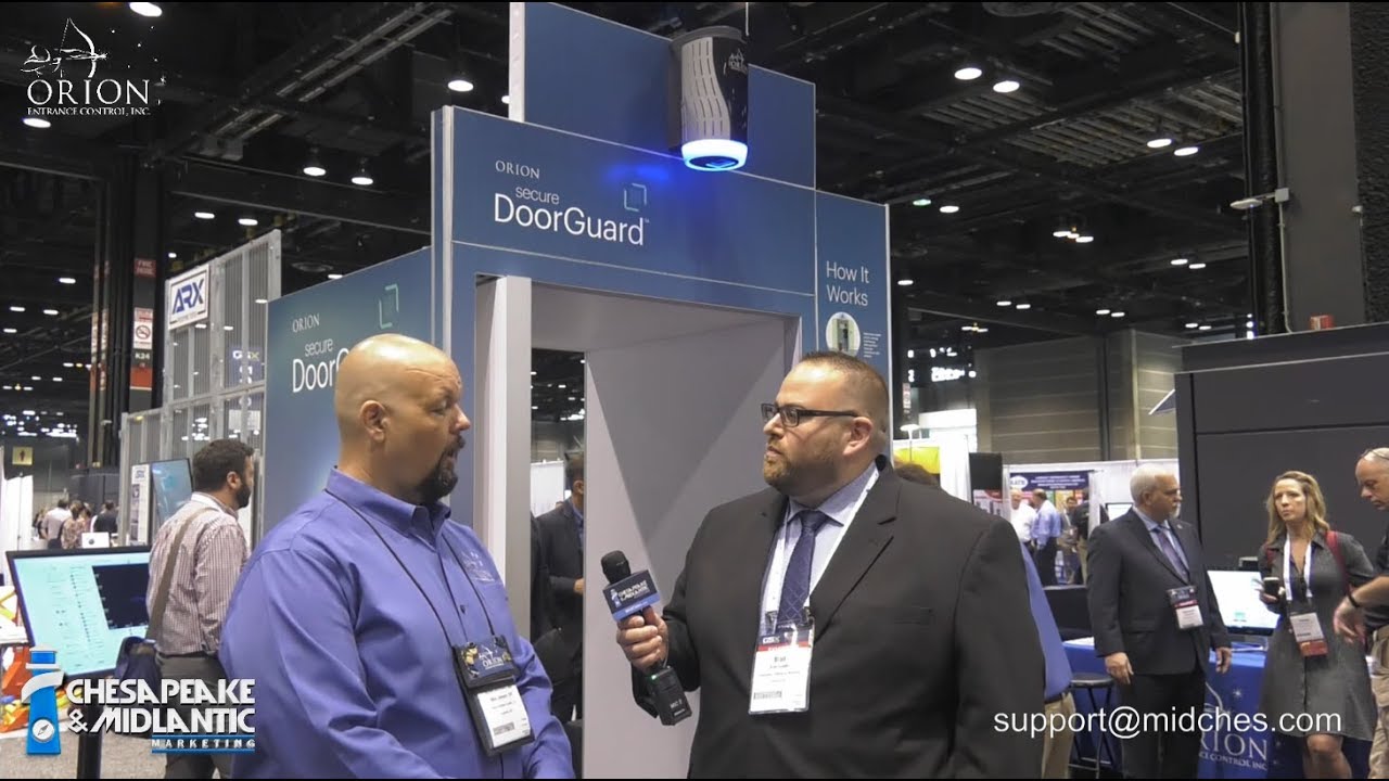 DoorGuard for High Accuracy Tailgate Detection by Orion Entrance Control at GSX 2019