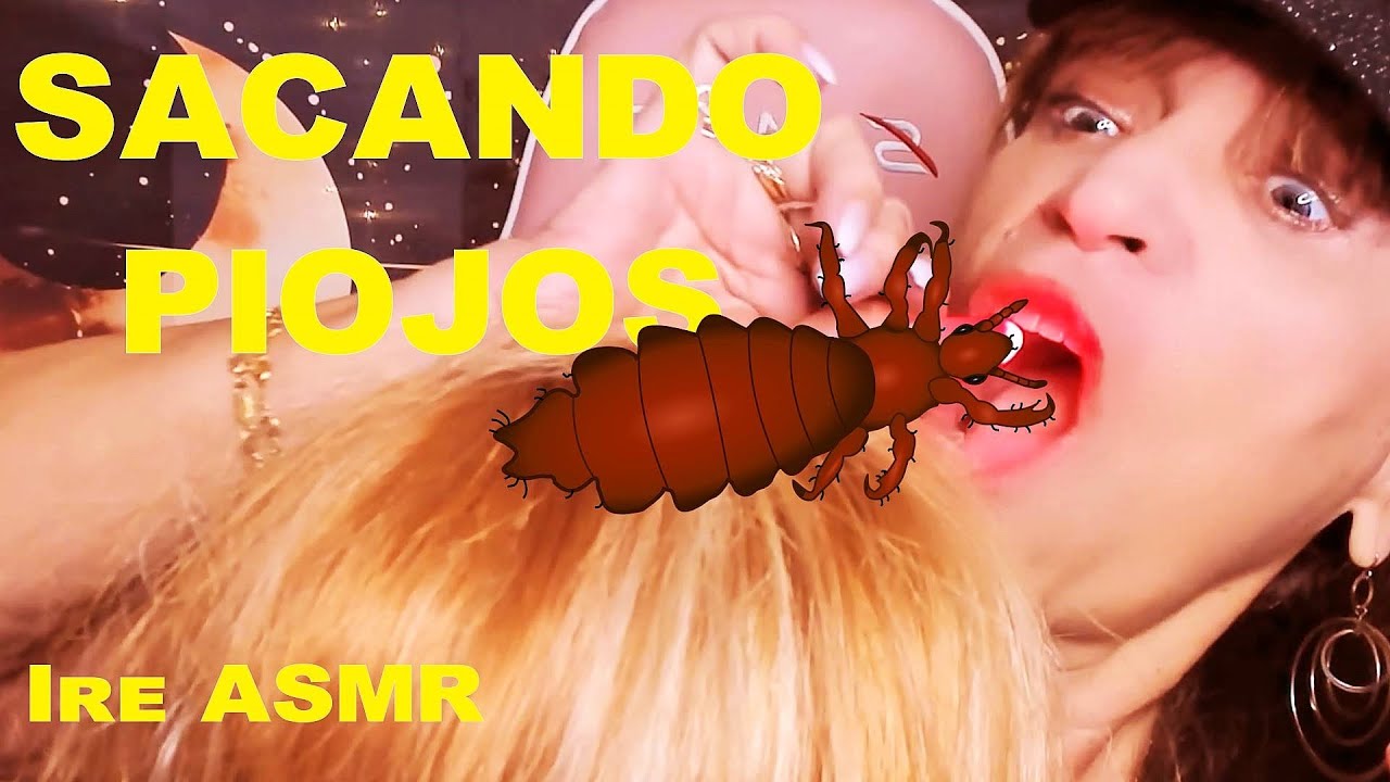 ASMR QUITANDO PIOJOS Y OTROS BICHOS-RP😴LICE CHECK