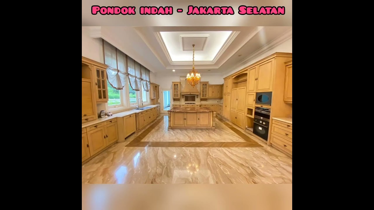 Rumah Pondok Indah |Rumah super Mewah Europian Classic with view golf