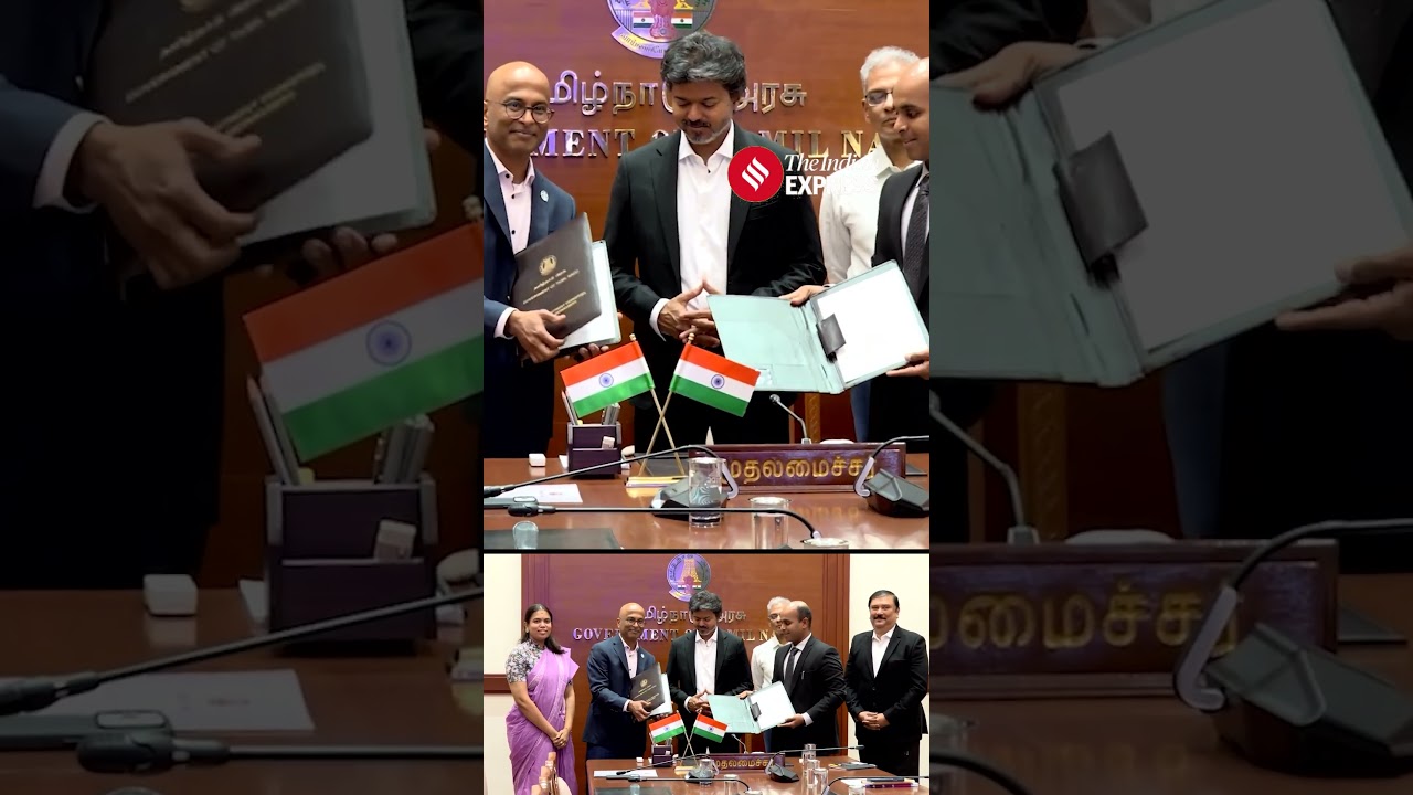 Tamil Nadu Govt Signs MoU With Starbucks In Chennai | CM C Joseph Vijay