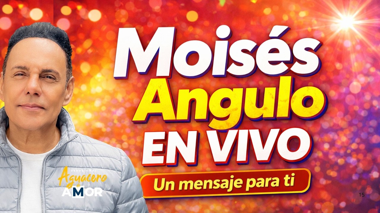 Moisés Angulo está en vivo