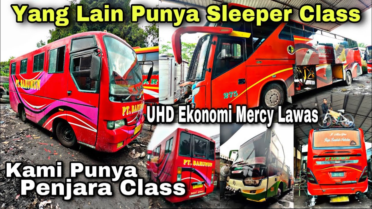 Gudangnya Bus Paling Unik , Hasil Modifikasi Sendiri ❗️| Kunjungan Loket PT BARUMUN Medan