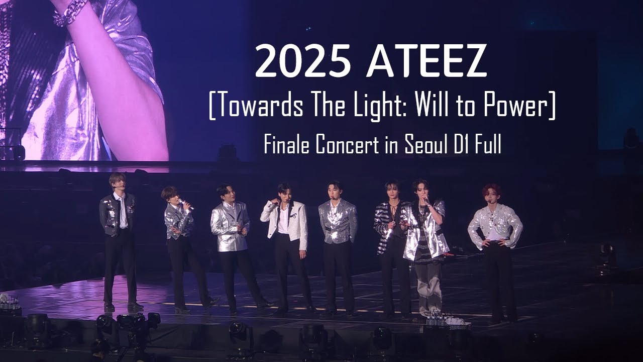 [Sub] 2025 ATEEZ [Towards The Light: Finale in Seoul] D1 Full (Speech included) 250322