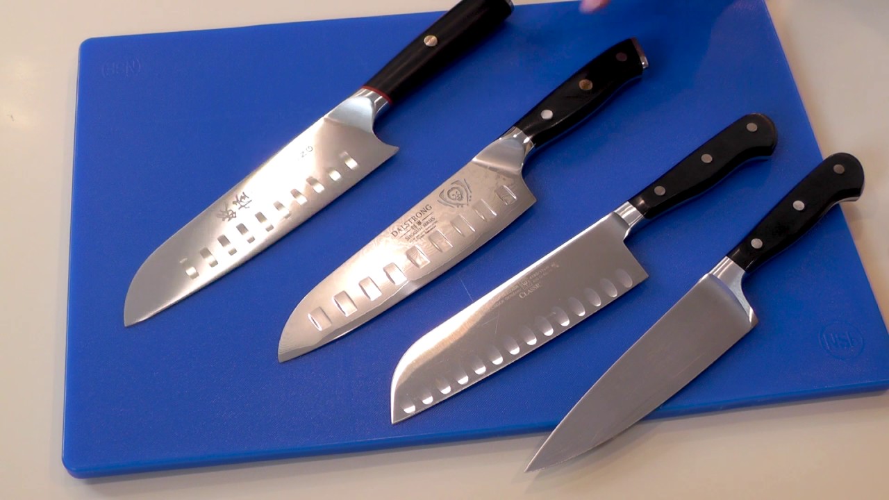Chef's Knife vs. Santoku Knife ~ Wusthof, Zwilling J.A. Henckels, & Dalstrong ~ Amy Learns to Cook