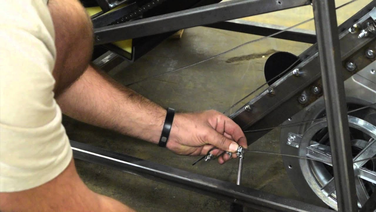 Replacing a Cable Asm Stairway
