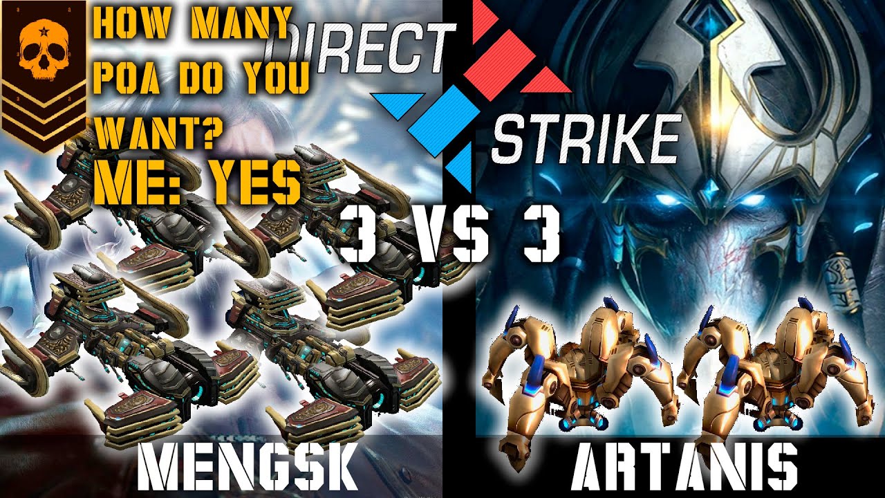 🔺Mengsk vs Artanis | How many P.Augustgrad do you want? YES, TOP NA artanis|Direct Strike Commanders