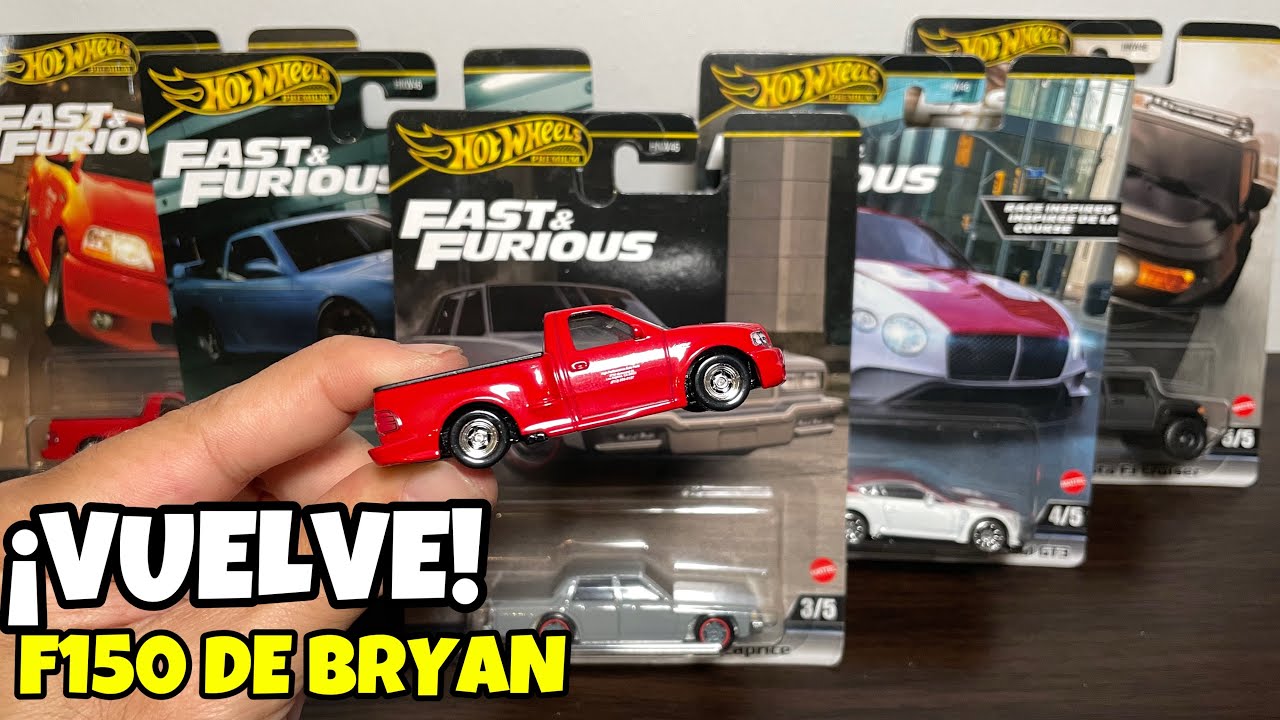 ¡VUELVE LA F150 DE BRYAN! HOT WHEELS FAST & FURIOUS