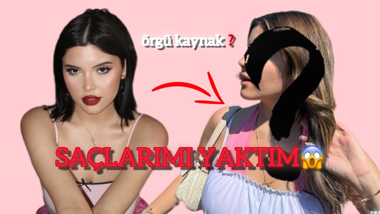 ÖRGÜ KAYNAK YAPTIRDIM | Saçlarım yandı…