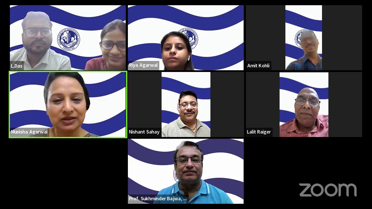 ISA Online class on Anaesthesia management in Lap chole with controlled hypertension