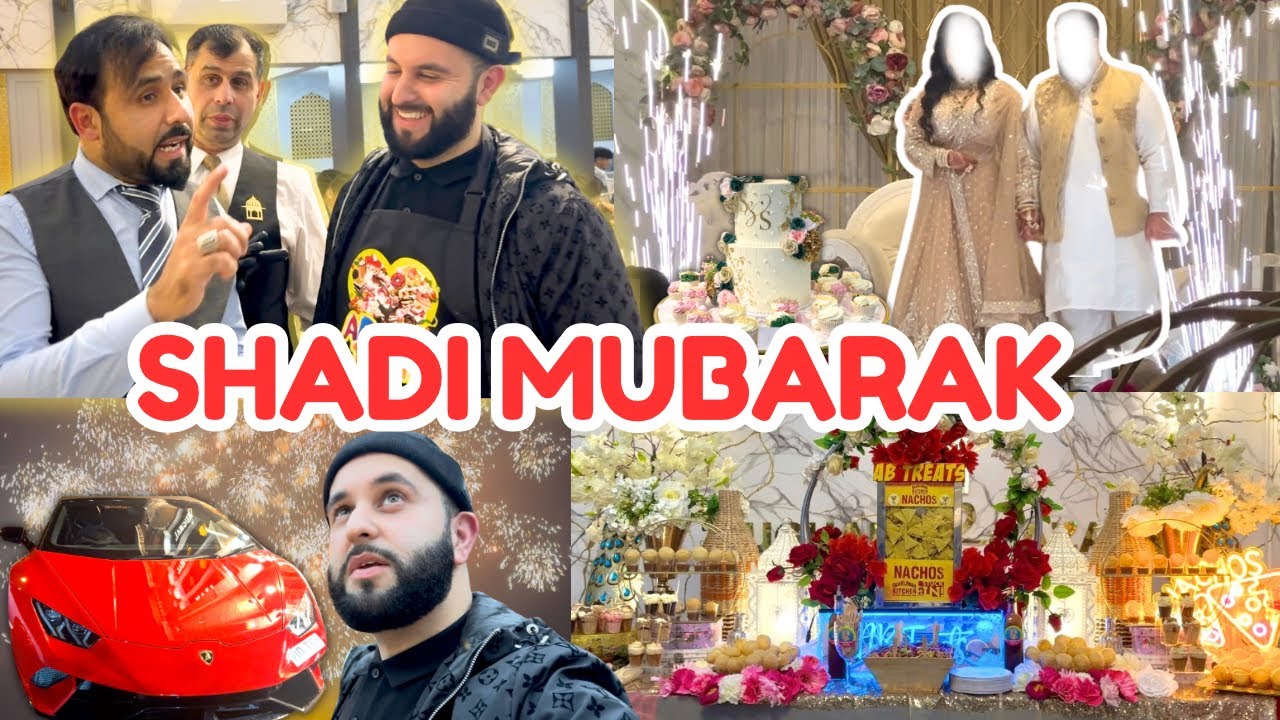 НИККА ШАДИ МУБАРАК! КОРОЛЕВСКАЯ ЦЕРЕМОНИЯ БАРАТ 🎊 ВХОД ЖЕНИХА И НЕВЕСТЫ ❤️