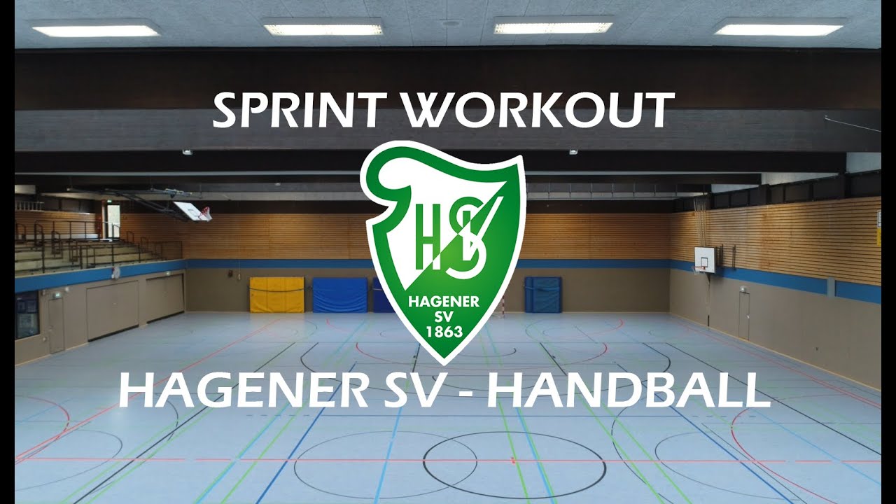 Training für Sprint und Antrittsschnelligkeit | Hagener SV Handball | Corona Workout