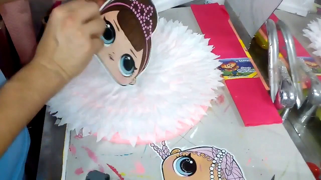 PIÑATA MUÑECAS LOL DYP |fácil de hacer (Brian Alfonso z)pasó a pasó