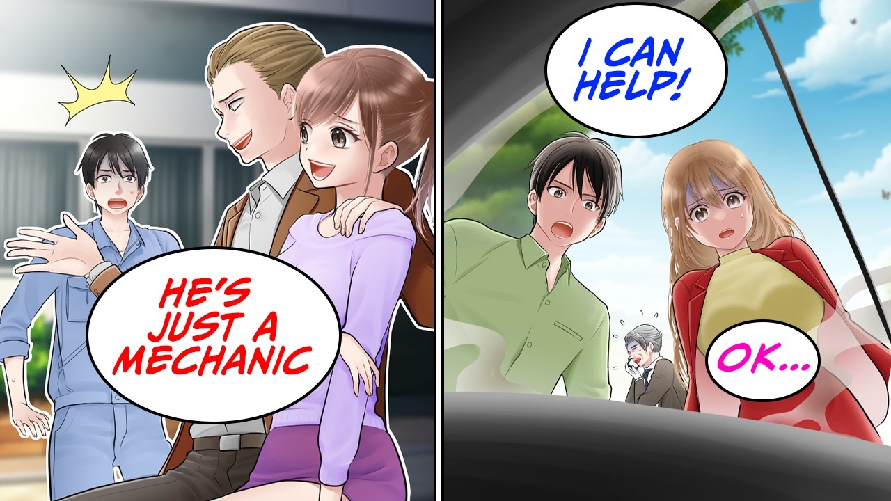Dumped by my cheating girlfriend, then saved a mysterious rich heiress [Manga Dub]