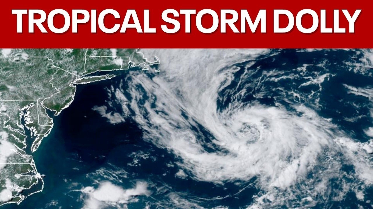 LIVE: Tropical Storm Dolly forms, NHC tracks first cone
