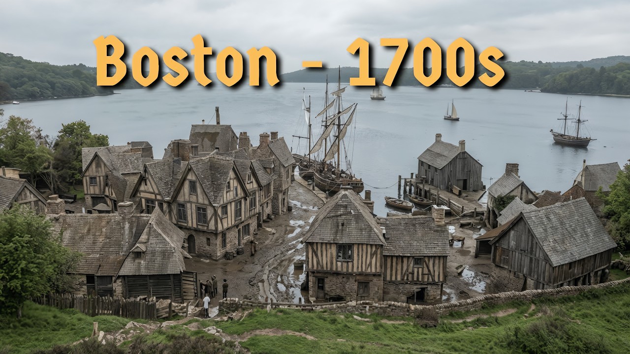 Boston 1700s (AI Reconstruction)