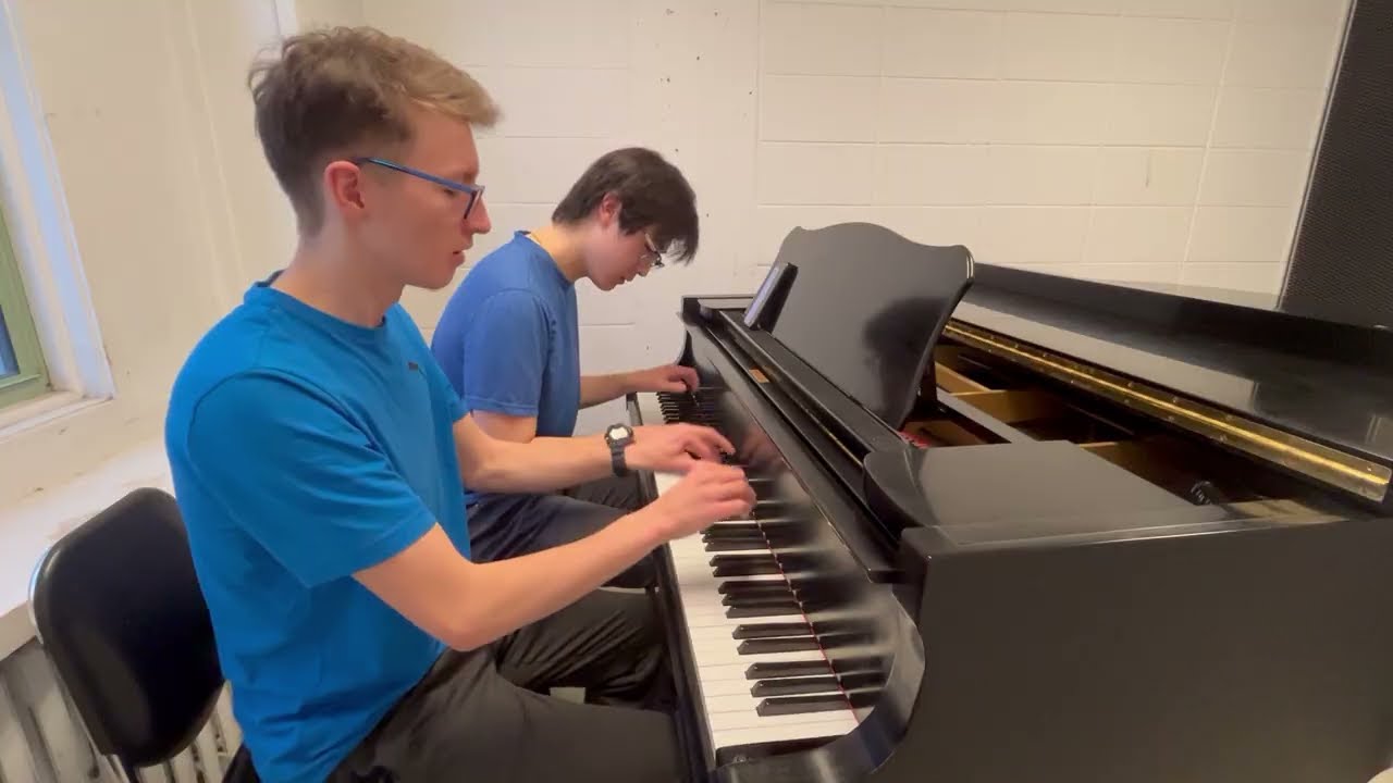 Hungarian Dance no.5 by Brahms - Piano Duet