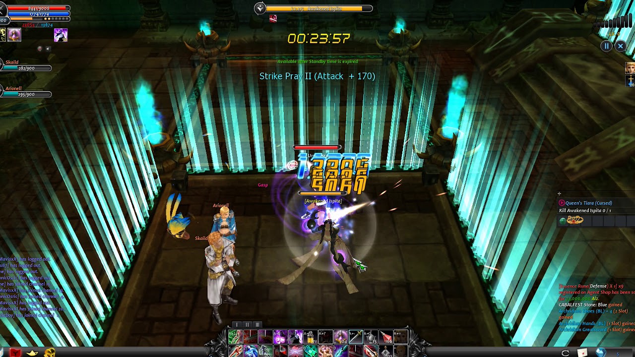 Cabal Online Titan NA SOLO Awakened Forgotten Temple B2F Universal
