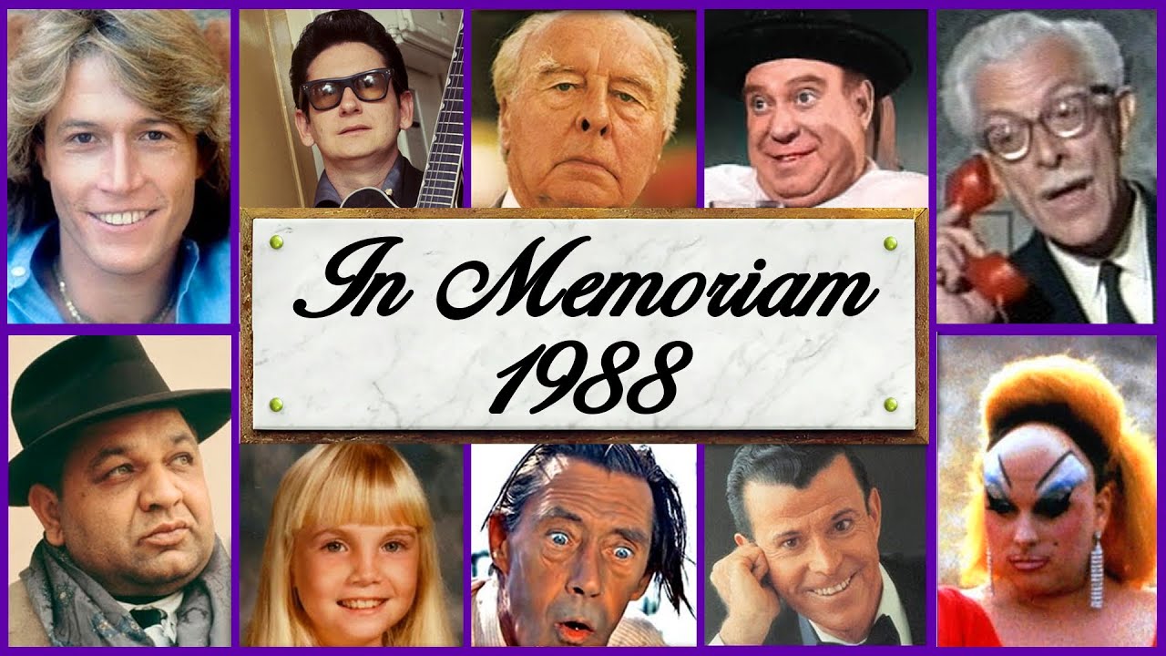 Памяти 1988: Знаменитые лица, которых мы потеряли в 1988 году | Legacy Memoriam