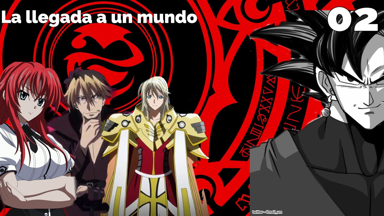 QHPS Goku era traicionado y caía en High school DXD