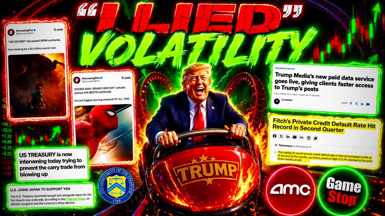 🚨DEFAULTS BEGIN: TRUMP BRACES THE STOCK MARKET!! (AMC RECORD BOX OFFICE)