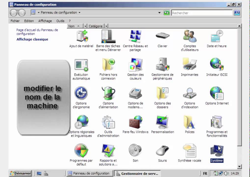 VirtualBox :  installation windows 2008 server et ca configuration
