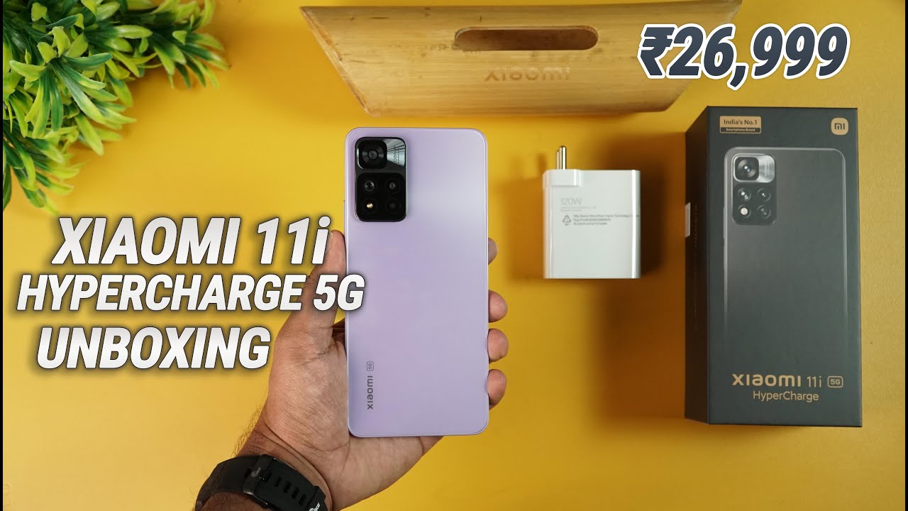 120W ഹൈപ്പർ ചാർജ്  ⚡⚡⚡ Xiaomi 11i HyperCharge 5G Unboxing-108MP Camera, Dimensity 920 for ₹26,999