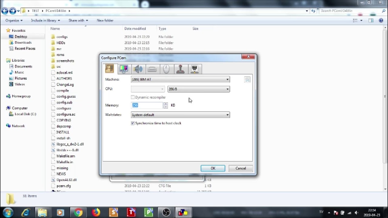 TCW Video Series - PCem PC emulation, what is it and how to set it up
