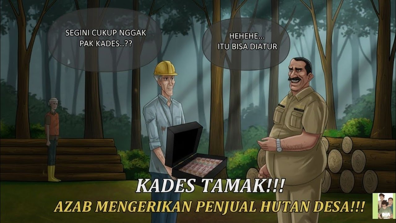 AZAB KEPALA DESA SERAKAH MENJUAL HUTAN