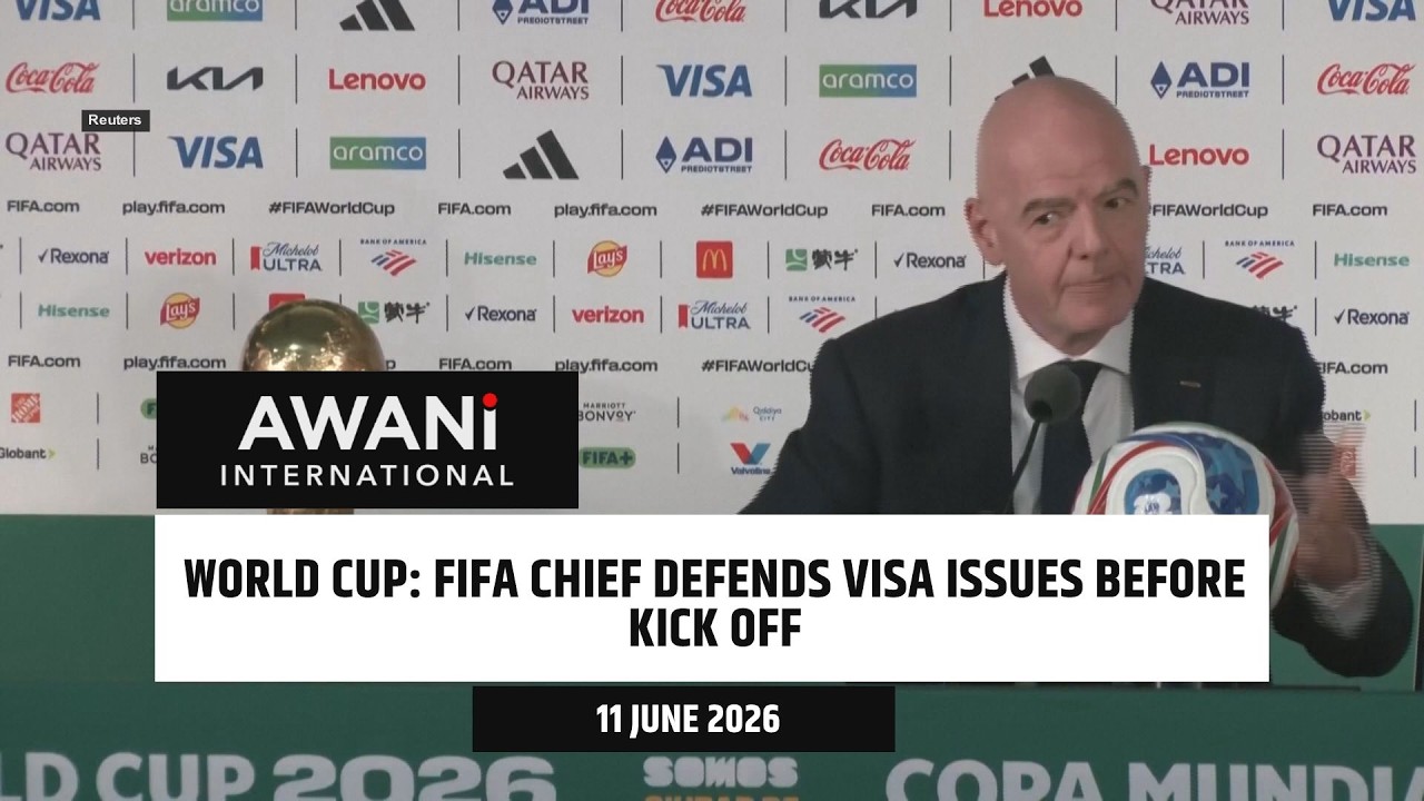 FIFA chief defends visa issues before kick off