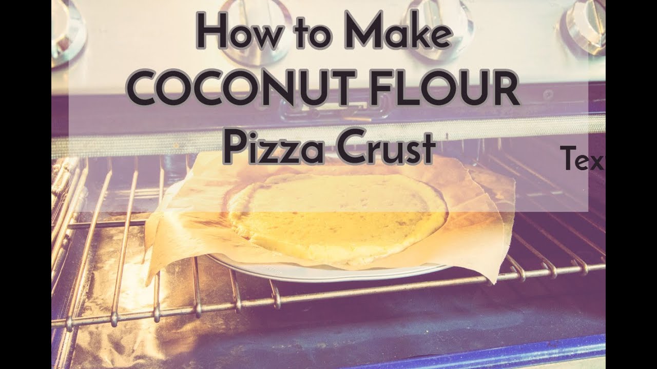 How to Make Paleo Gluten Free Pizza Crust|DYI Coconut Flour Pizza Crust