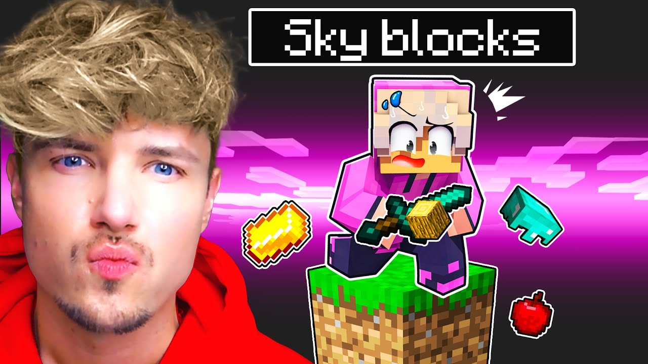 Ich ÜBERLEBE 100 TAGE MINECRAFT ONE BLOCK SKY BLOCKS und DAS ist passiert! (TAG 1-10)