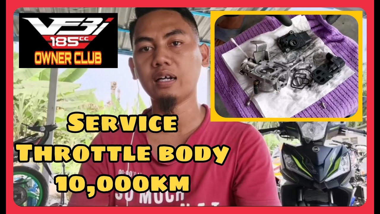 SYM vf3i 185 // SERVICE THROTTLE BODY