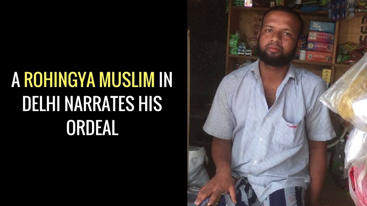 NO LAND'S MAN: A Rohingya Muslim in Delhi narrates his ordeal.