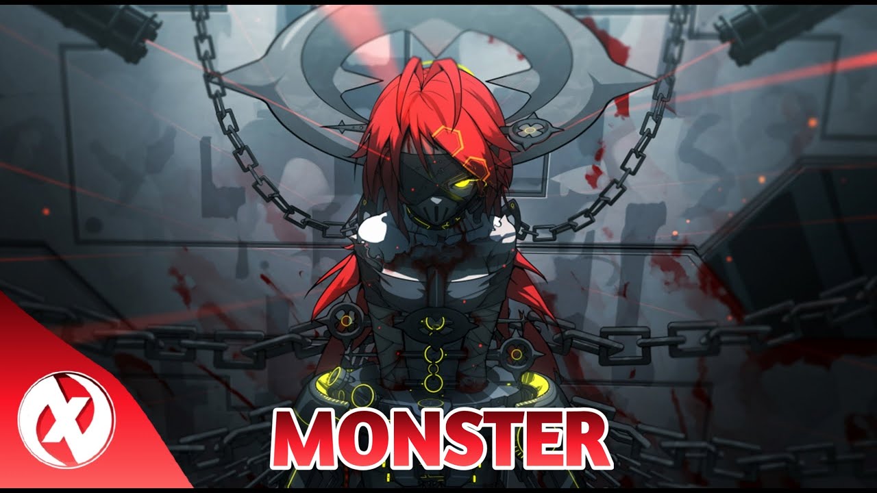 Nightcore -  monster (YAOSOBI - lyrics)