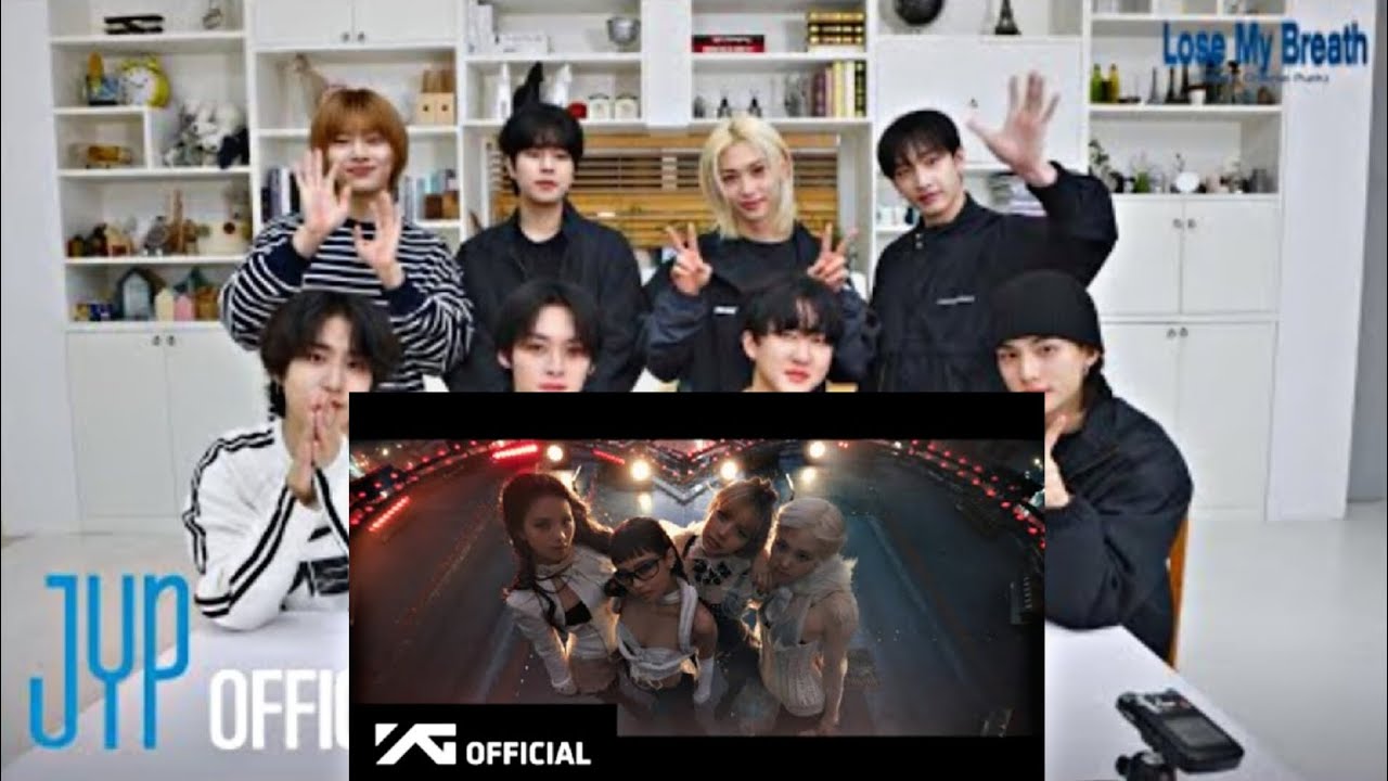 Stray kids Reaction to Blackpink 'JUMP' official MV (Fanmade 💜)