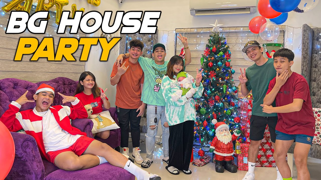 BG HOUSE CHRISTMAS PARTY!! (SOLID)