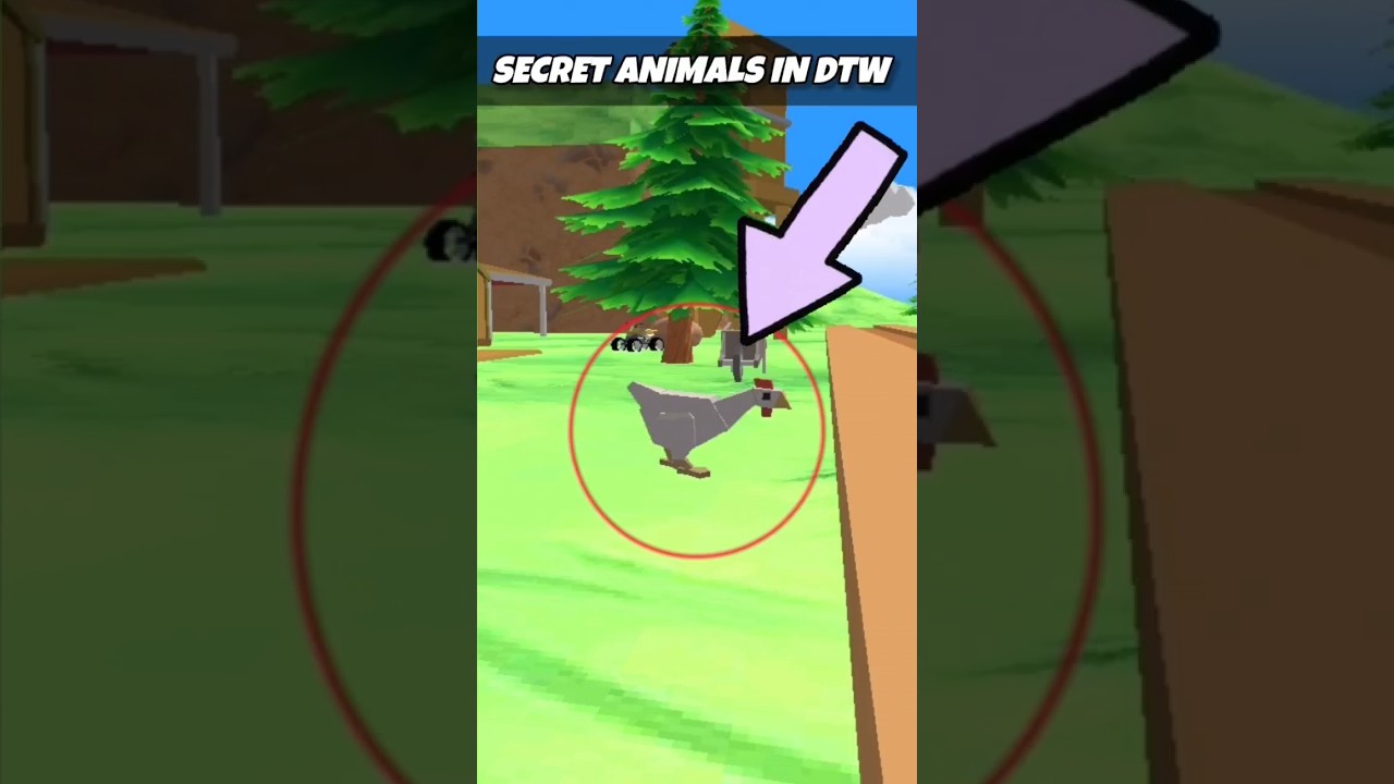 Secret Chicken in Dude Theft Wars @gaming #trending #games #shorts #shortvideo #trendingshorts
