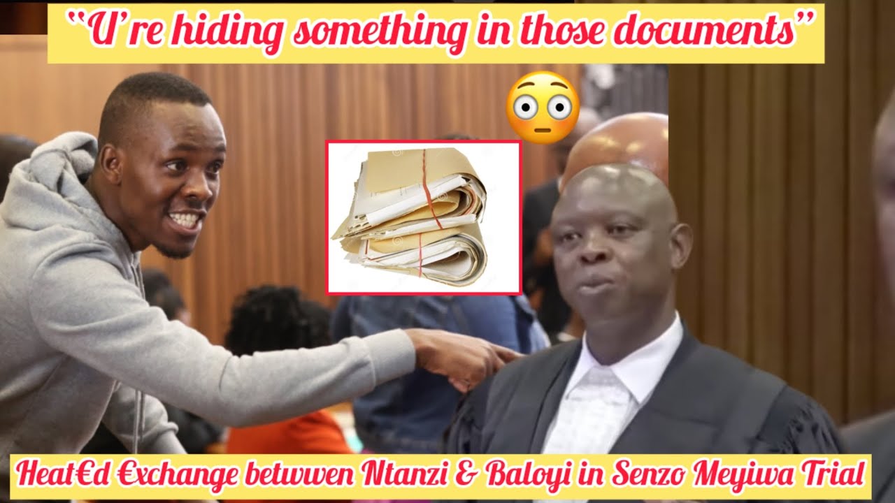 ishubile kwelika Senzo Meyiwa: Ntanzi etholana kabi no Baloyi | “ u’re Hidin something…”