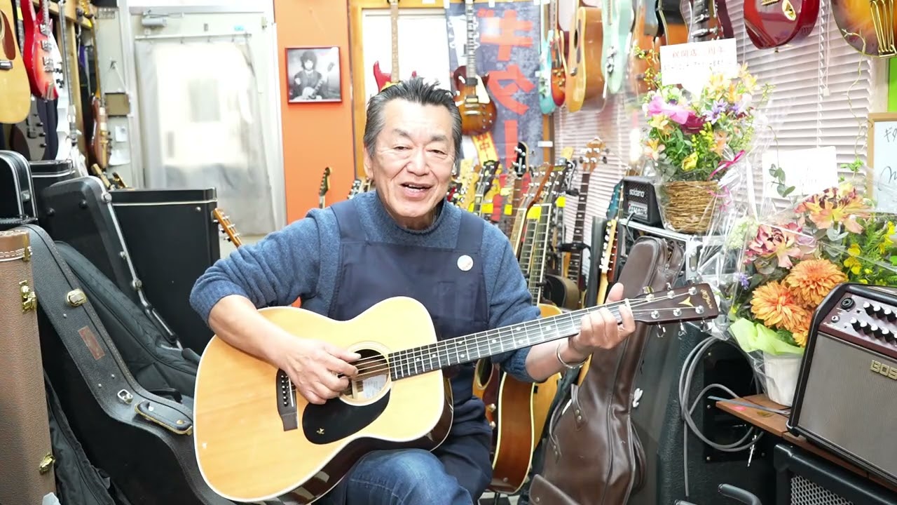 K.yairi YF-000 28 2009年製　国産オール単板 エボニー指板