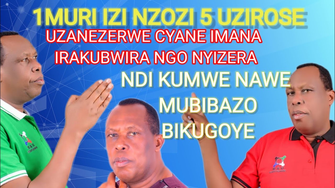 UKIROTA 1MURI IZI NZOZI 5 TERA HALELUYA IMANA IRAKUBWIYE NGO KOMEZA UNYIZERE NDIKUNWE NAWE MUBIBAZO