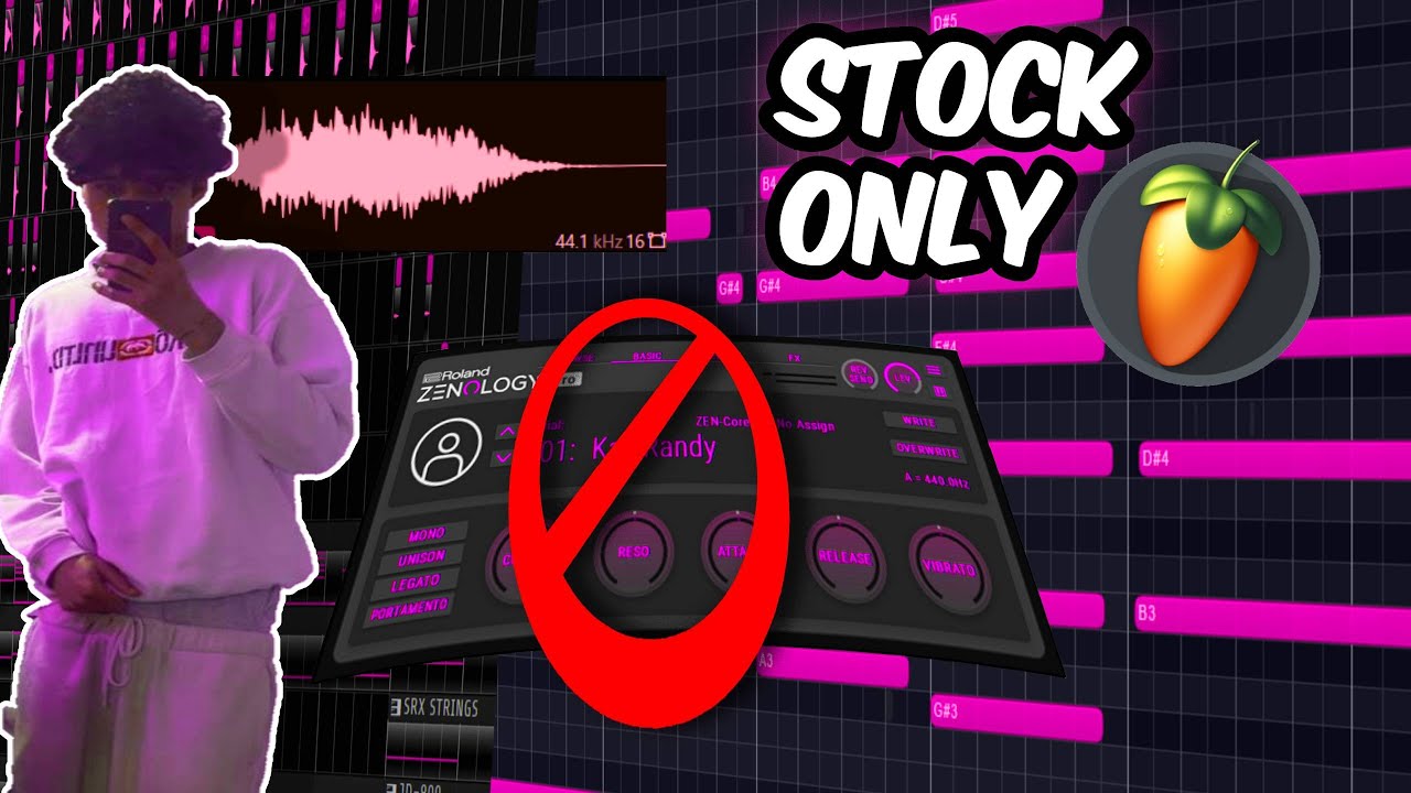 making a beat using only STOCK plugins