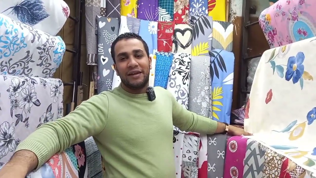 مكان اكتشاف فى الأزهر ممر سعاده وأقمشة ملايات العامرية وال3Dالتركى وهاتفصلى وانتى فى مكانك 
