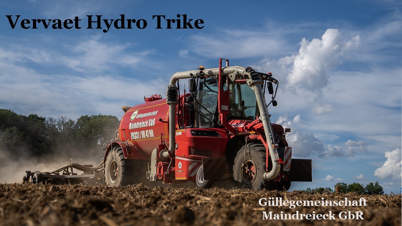 Vervaet Hydro Trike | Gülletruck | Dreirad | Maschinenring | Land und Technik TV